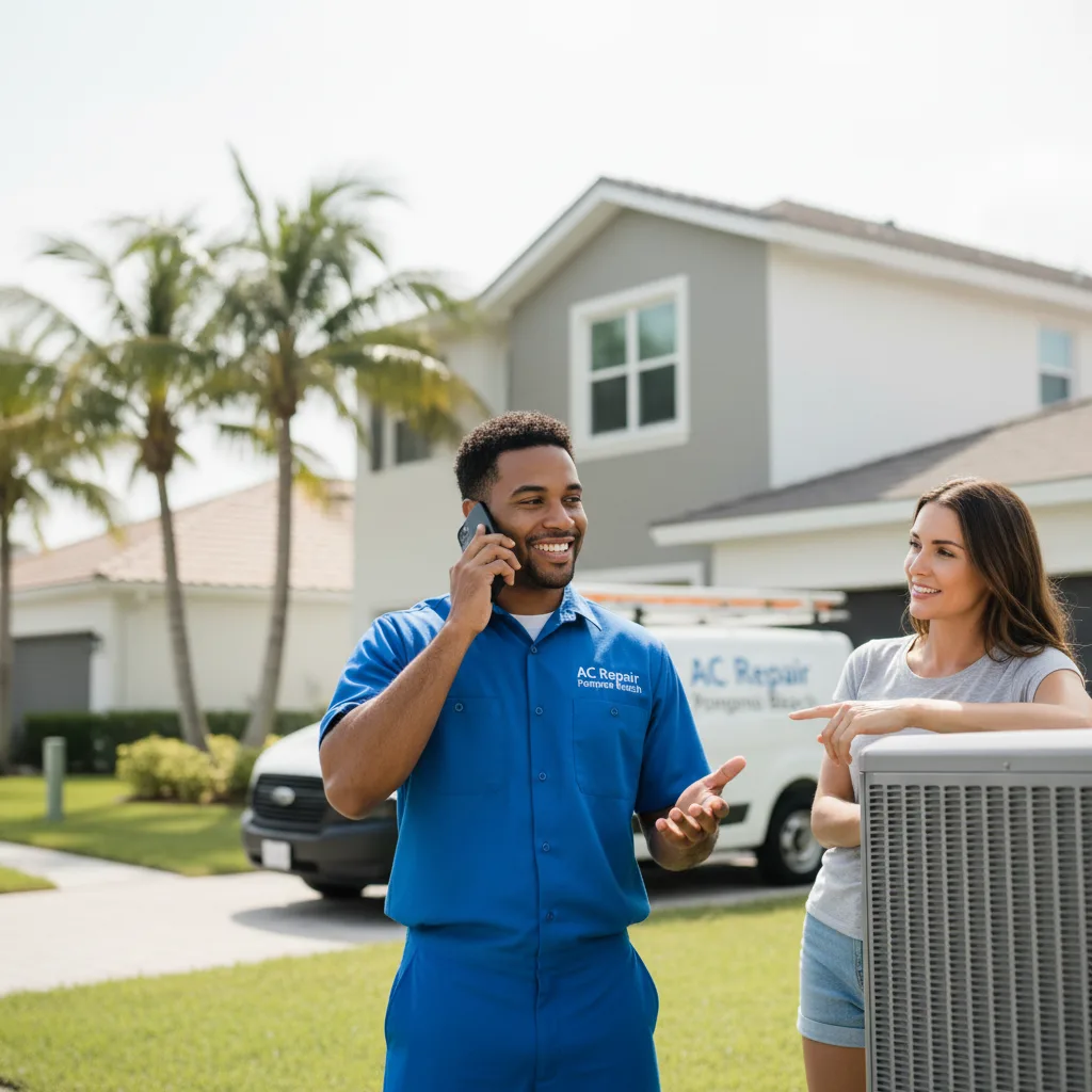 AC Repair Pompano Beach customer support in Brownsville